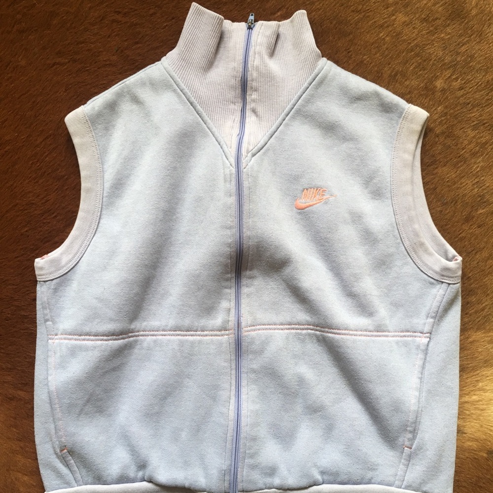 Vintage Nike Blue Tag sleeveless sweatshirt